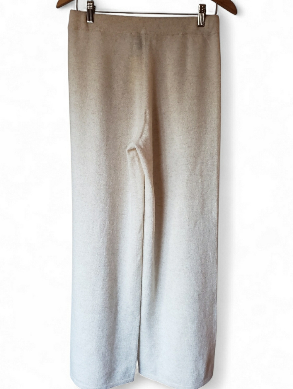 NWT Tahari 100% Cashmere Wide-Leg Knit Pants - Picture 7 of 7